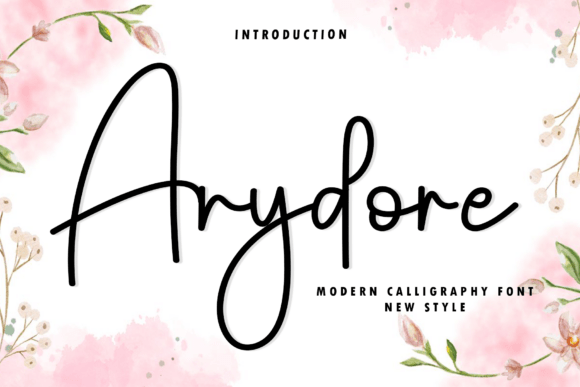 Anydore: The Elegant Script Font for Modern Design