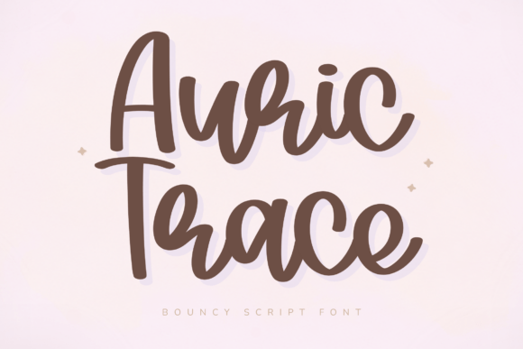 Auric Trace: Elevate Your Design with Playful Typography