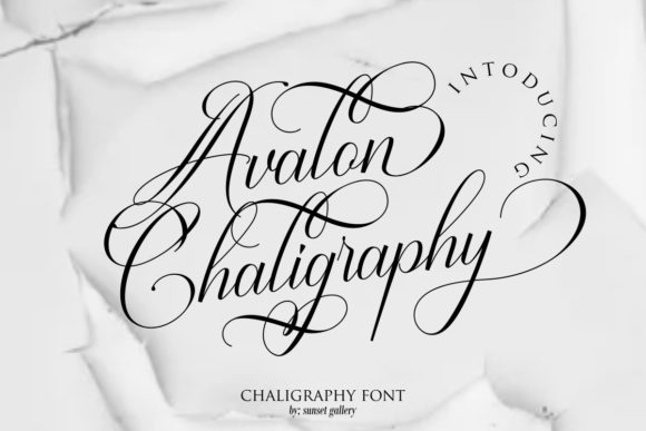 Avalon Chaligraphy: Elevating Modern Design with Elegant Script