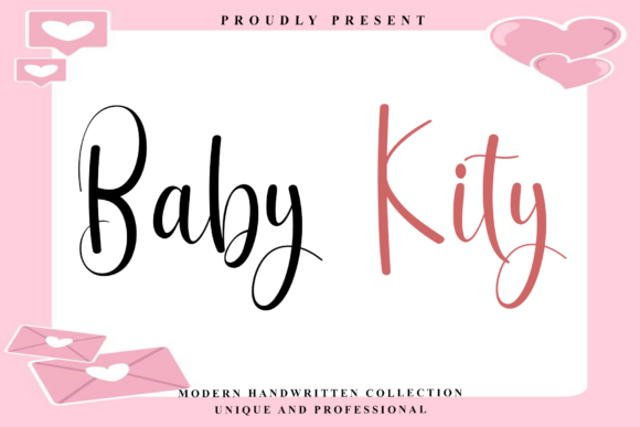 Baby Kity: The Elegant Script Font for Autumn Design