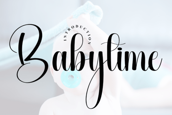 Babytime: The Elegant Script Font for Modern Design