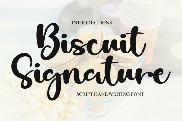 Biscuit Signature: Elegance Meets Authority in Modern Typography