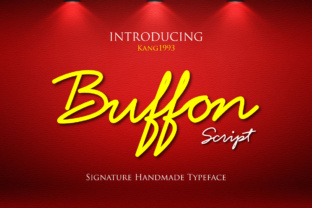 Buffon: The Handcrafted Script for Authentic Branding
