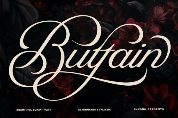 Buttain: Elevating Modern Design with Elegant Script Typography