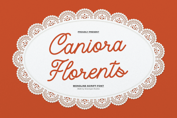 Caniora Florents: Warmth in Every Letterform