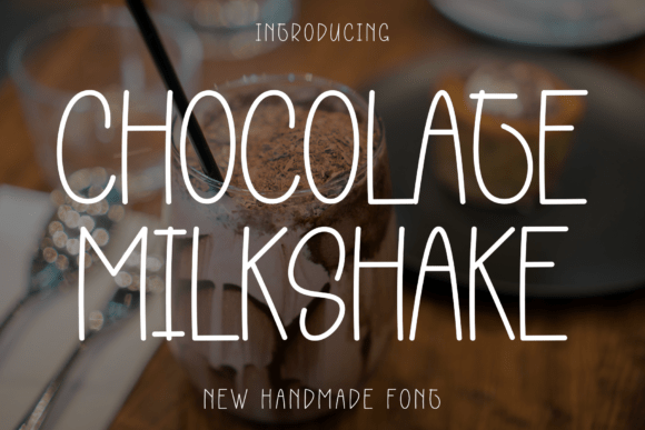 Chocolate Milkshake: An Elegant Handwritten Script Font
