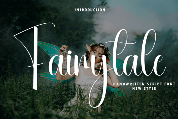 Discover Fairytale: The Elegant Script for Modern Design