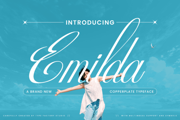 Emilda: Elevating Designs with Expressive Script Typography