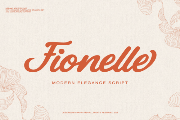 Fionelle: The Elegant Script Font for Modern Designers