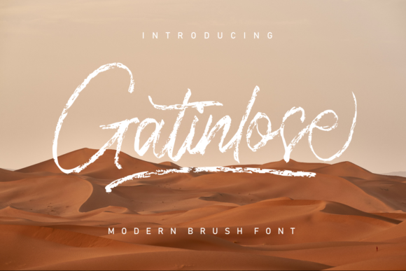 Gatinlose: The Modern Script Font for Elegant Design