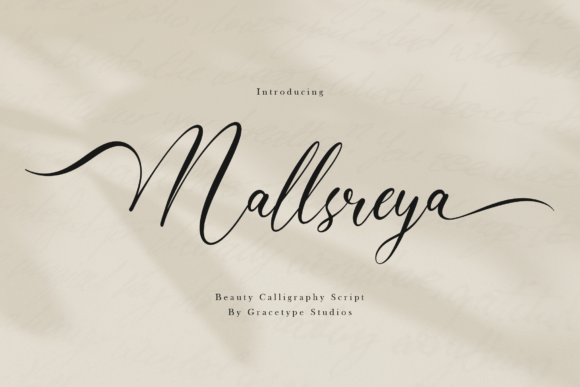 Mallsreya: The Soulful Script Font for Authentic Branding