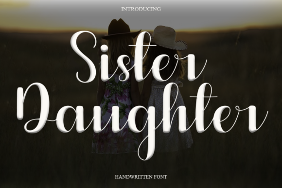 Sister Daughter: A Magical Script Font for Modern Design