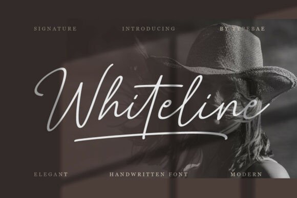 Whiteline: The Graceful Script for Modern Branding